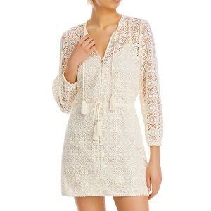 Frame Denim Cream Lace Dress-S